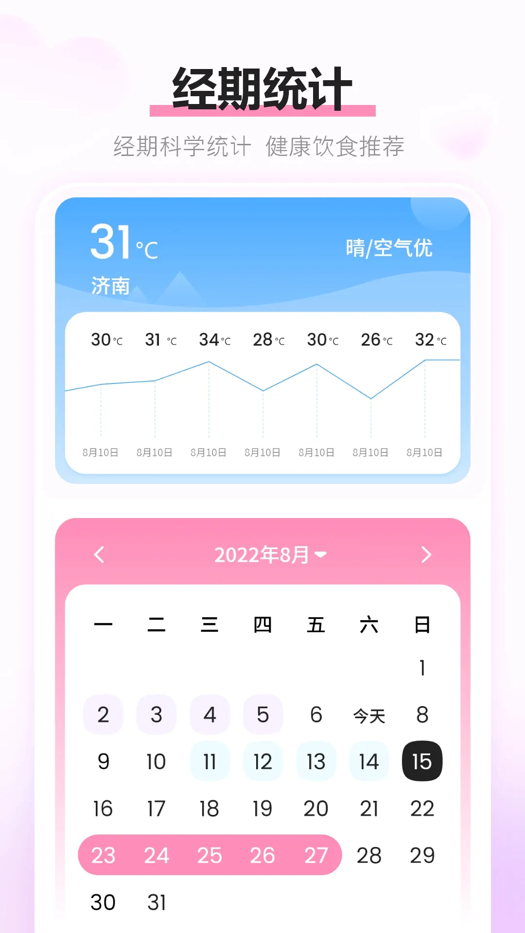 经期记录 经期记录