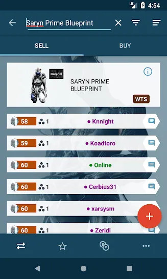warframe market���İ�v1.9.3 �ֻ���