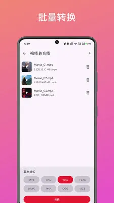 ��Ƶ��ȡת������v1.0 �ֻ���