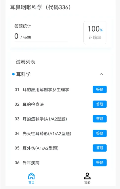 耳鼻咽喉科学新题库2026最新版本 耳鼻咽喉科学新题库2026最新版本