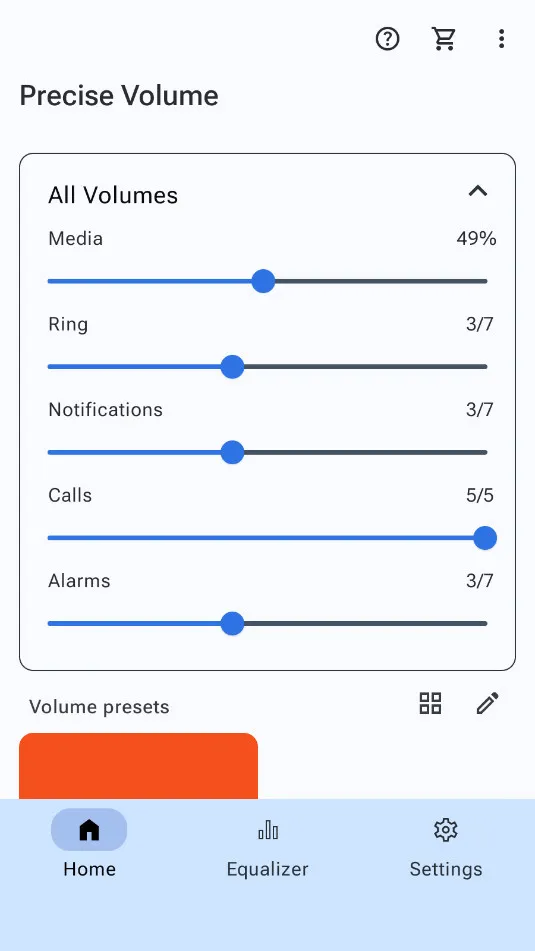 precise volume ���� ���İ�v2.0.0 �ֻ���
